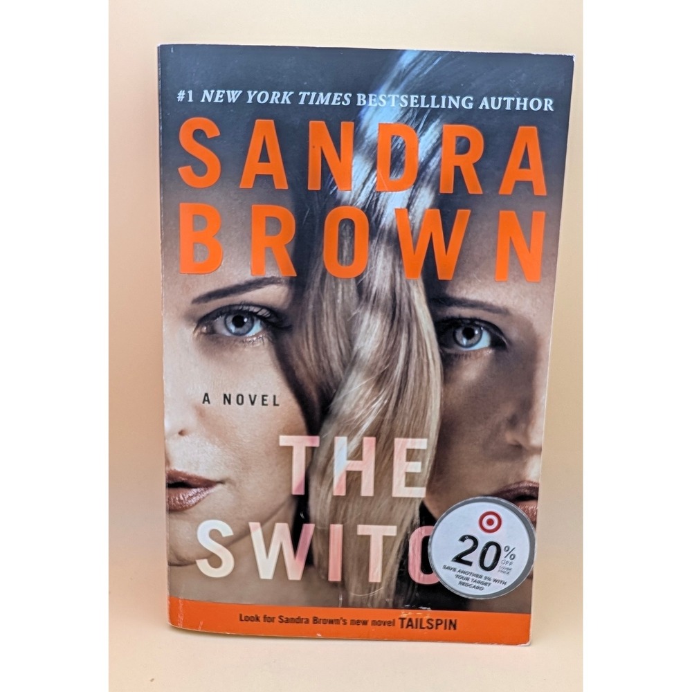 The Switch by Sandra Brown Paperback Novel Romantic Suspense Thriller Bestseller
